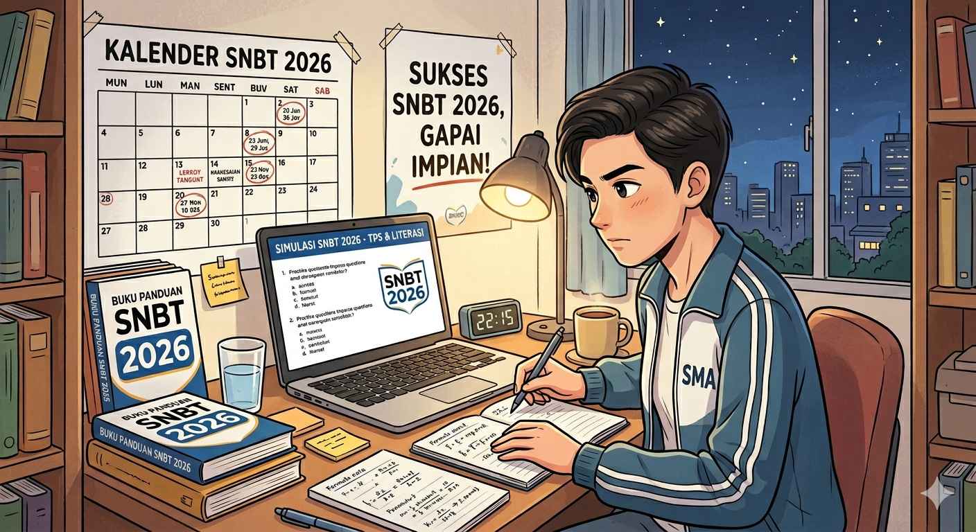 Strategi Lolos SNBT 2026: Tips Jitu Menghadapi UTBK Setelah Pengumuman SNBP