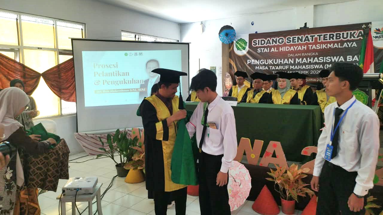 STAI Al Hidayah Tasikmalaya Gelar MASTAWA 2026, Mahasiswa Baru Resmi Dikukuhkan oleh Senat