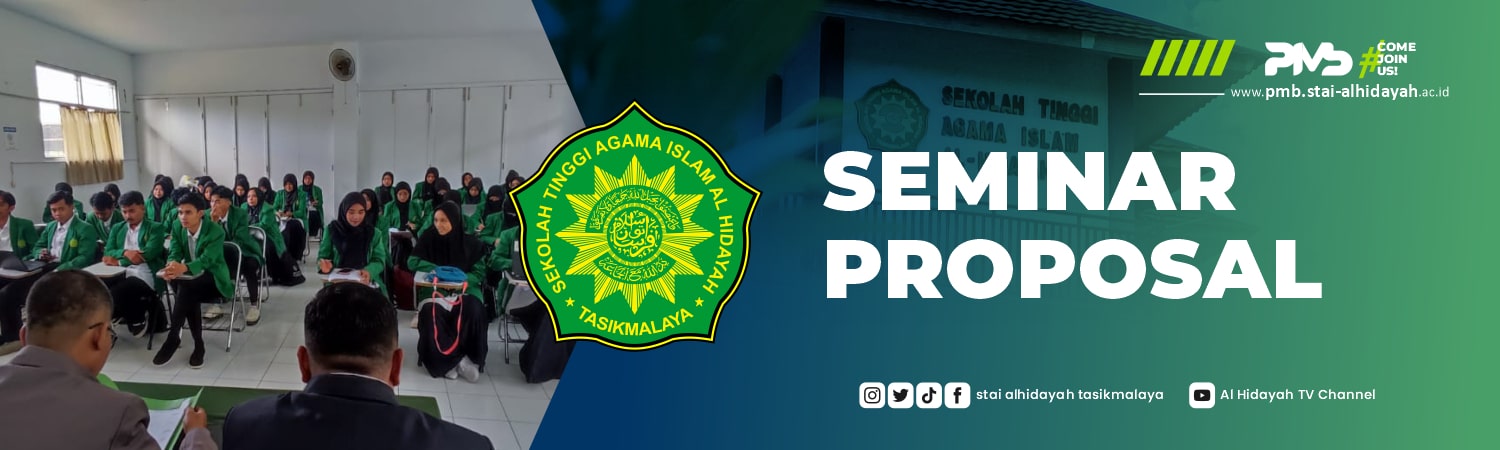 Seminar Proposal Mahasiswa STAI Al Hidayah Tasikmalaya: Target Publikasi Jurnal Terakreditasi