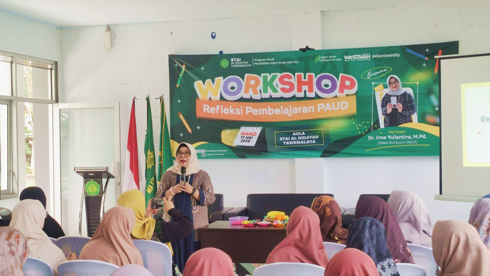 Workshop Refleksi Pembelajaran PAUD Digelar di STAI Al Hidayah Tasikmalaya